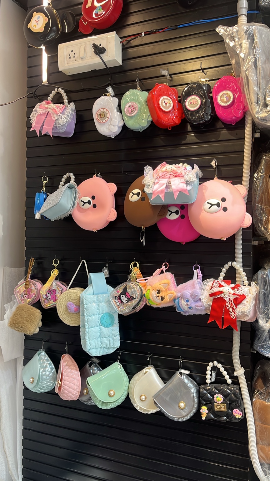 Kids bags display